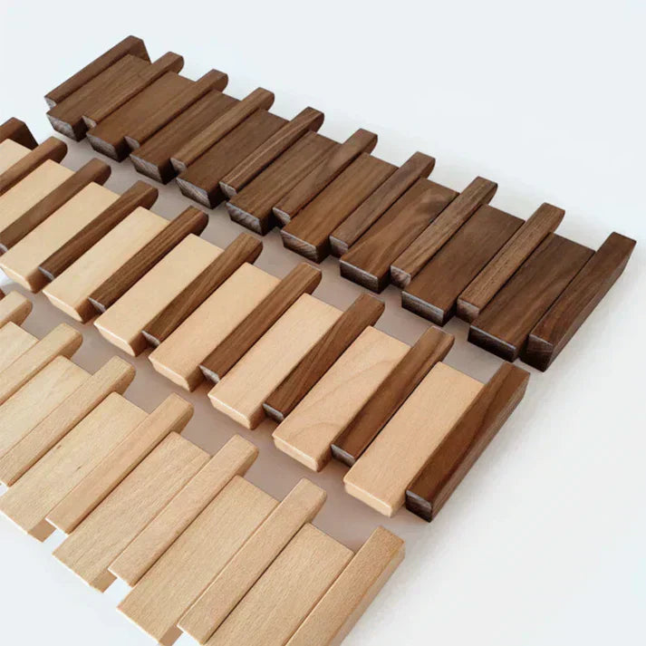 Piano Kleshenger HarmonyCoat – Creative Wooden Coat Rack for Hallway and Entrance