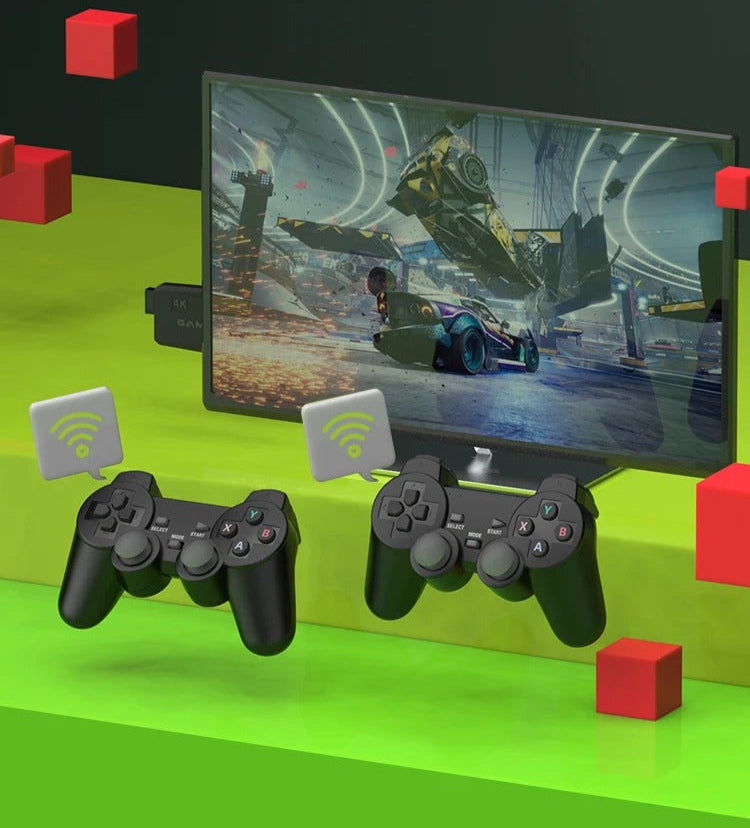 PixelDrive 64gb: Original with 2 controllers - Over 20,000 games from Mario to Pokémon