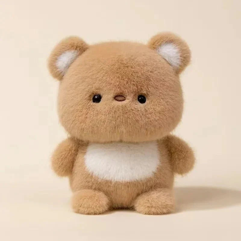 PLUFFII – Kawaii Soft Animal Plush Doll Series with Elephant, Dog, Cat & more