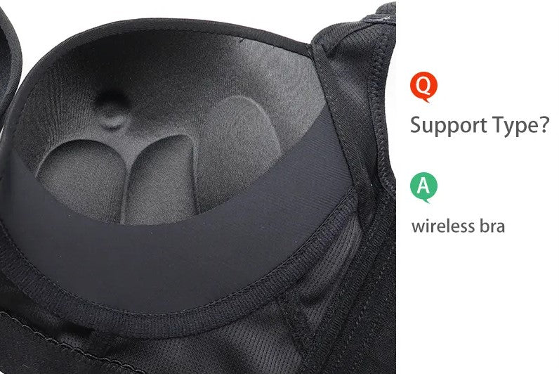 Plus-size push-up bra with deep cups.