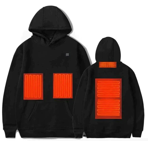 Podgrzewana bluza z kapturem unisex