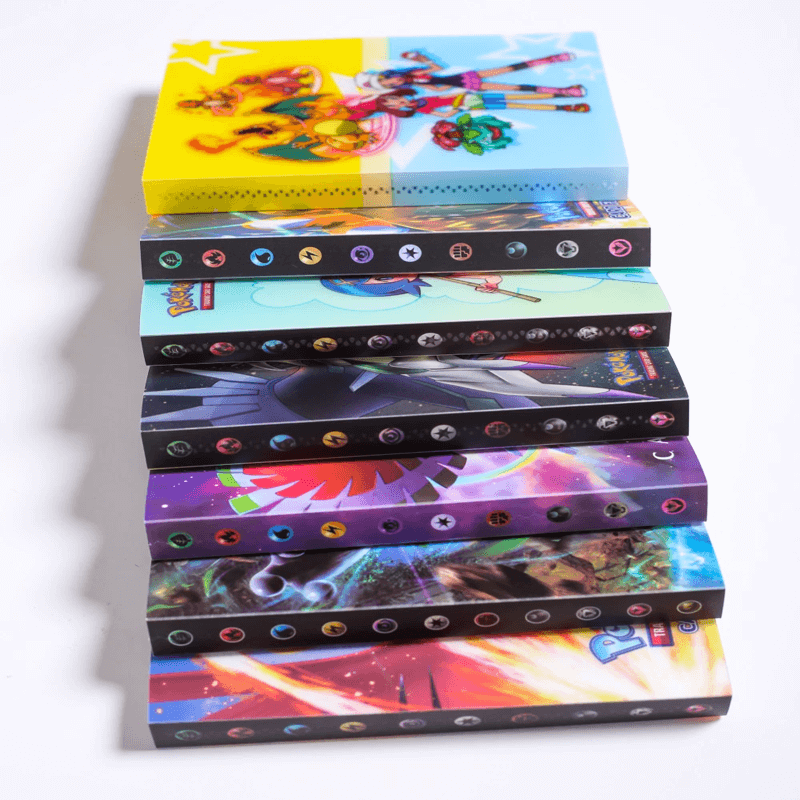 Poke Card Collector Album – 240 Card Sleeves, Perfect for Collectors