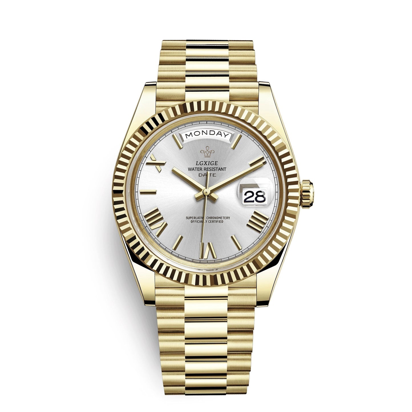 Premium Automatic Watch with Day and Date Function – Solan