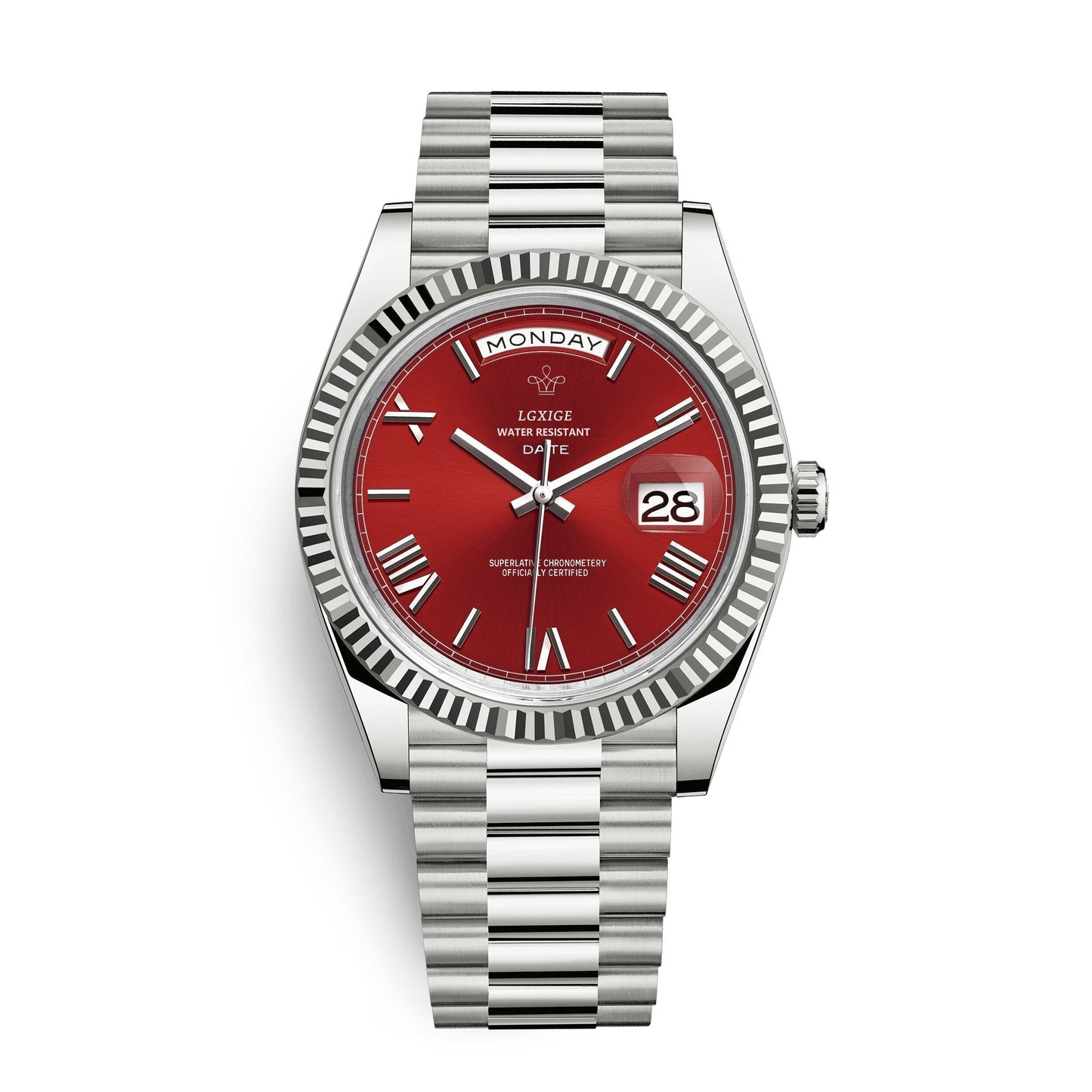 Premium Automatic Watch with Day and Date Function – Solan