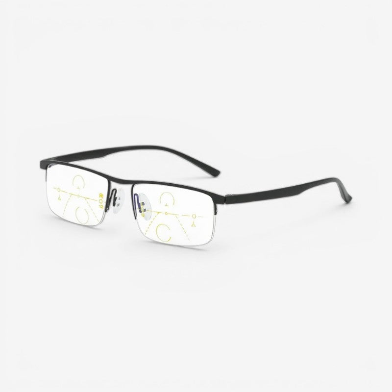 Progresywne okulary do czytania z inteligentnym zoomem