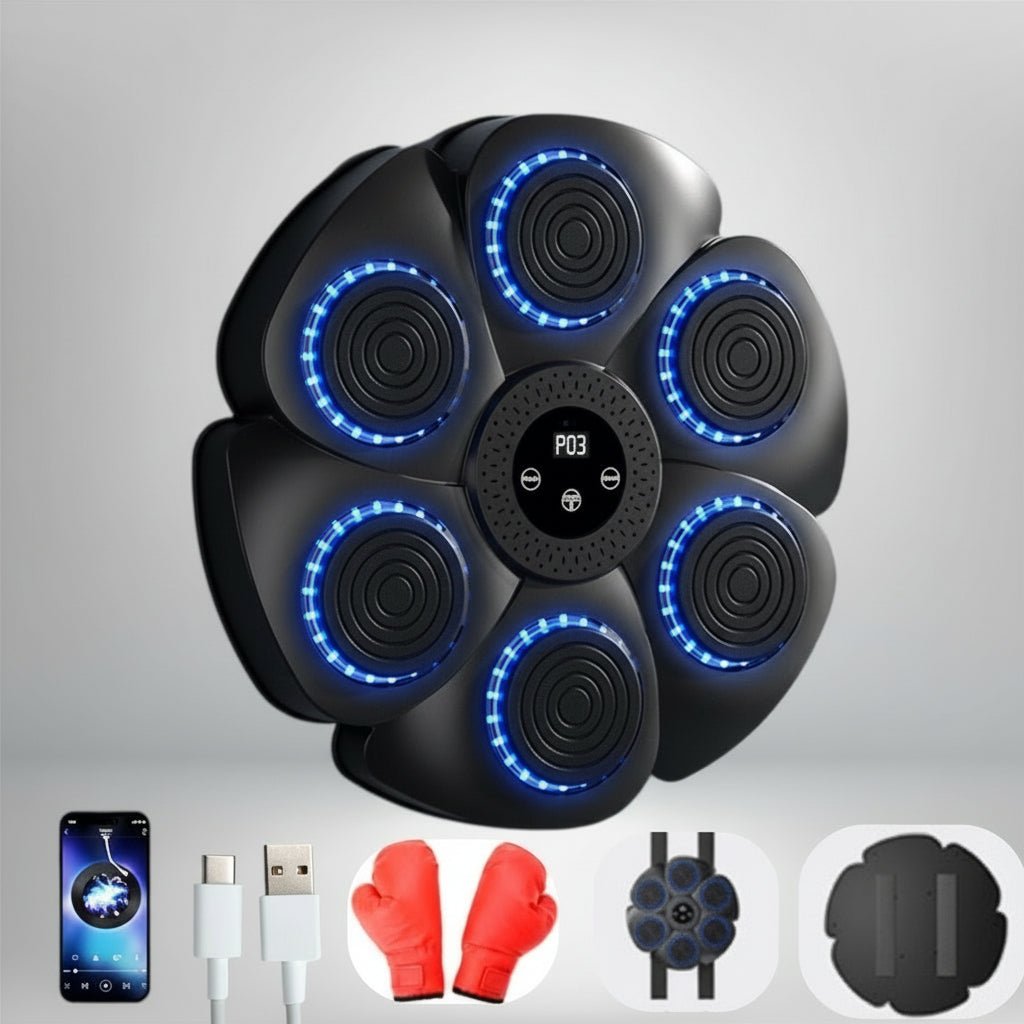 PUNCHBEAT – Intelligent Boxing Machine with Bluetooth Music and RGB Lighting