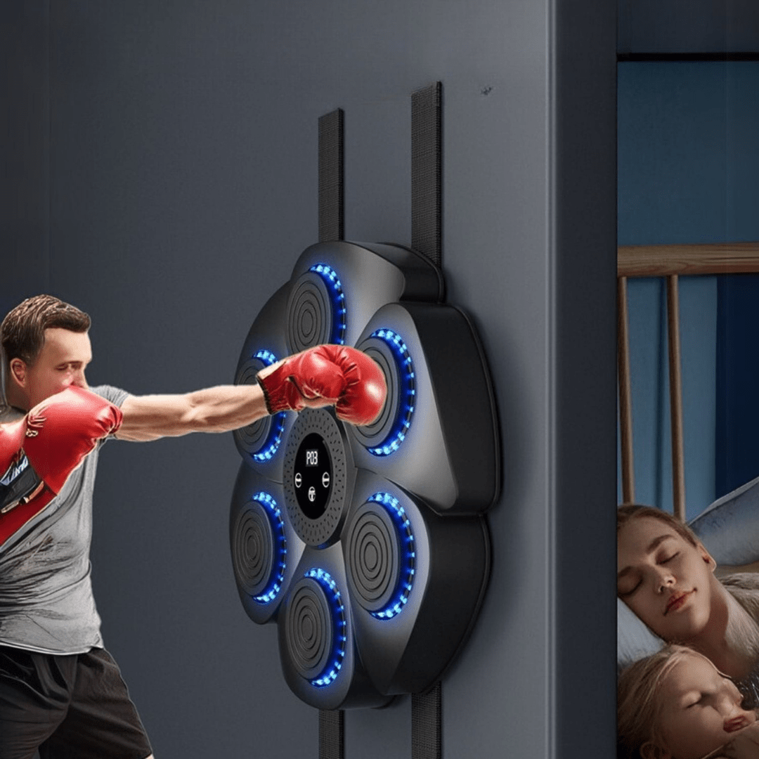 PUNCHBEAT – Intelligent Boxing Machine with Bluetooth Music and RGB Lighting