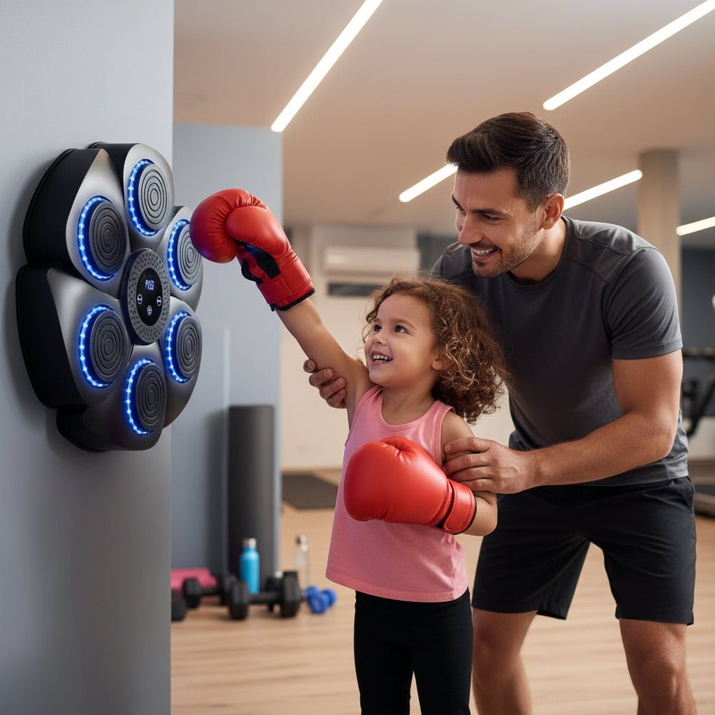 PUNCHBEAT – Intelligent Boxing Machine with Bluetooth Music and RGB Lighting