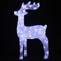 Renifer akrylowy z oświetleniem LED - wysokość 92 cm
