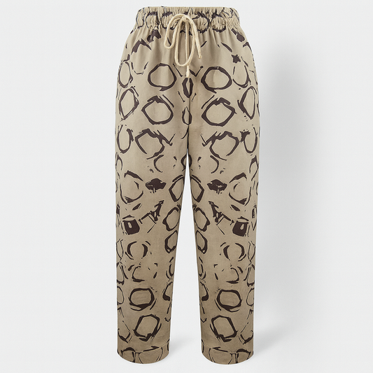 RIVE - Elegant Cotton and Linen Trousers