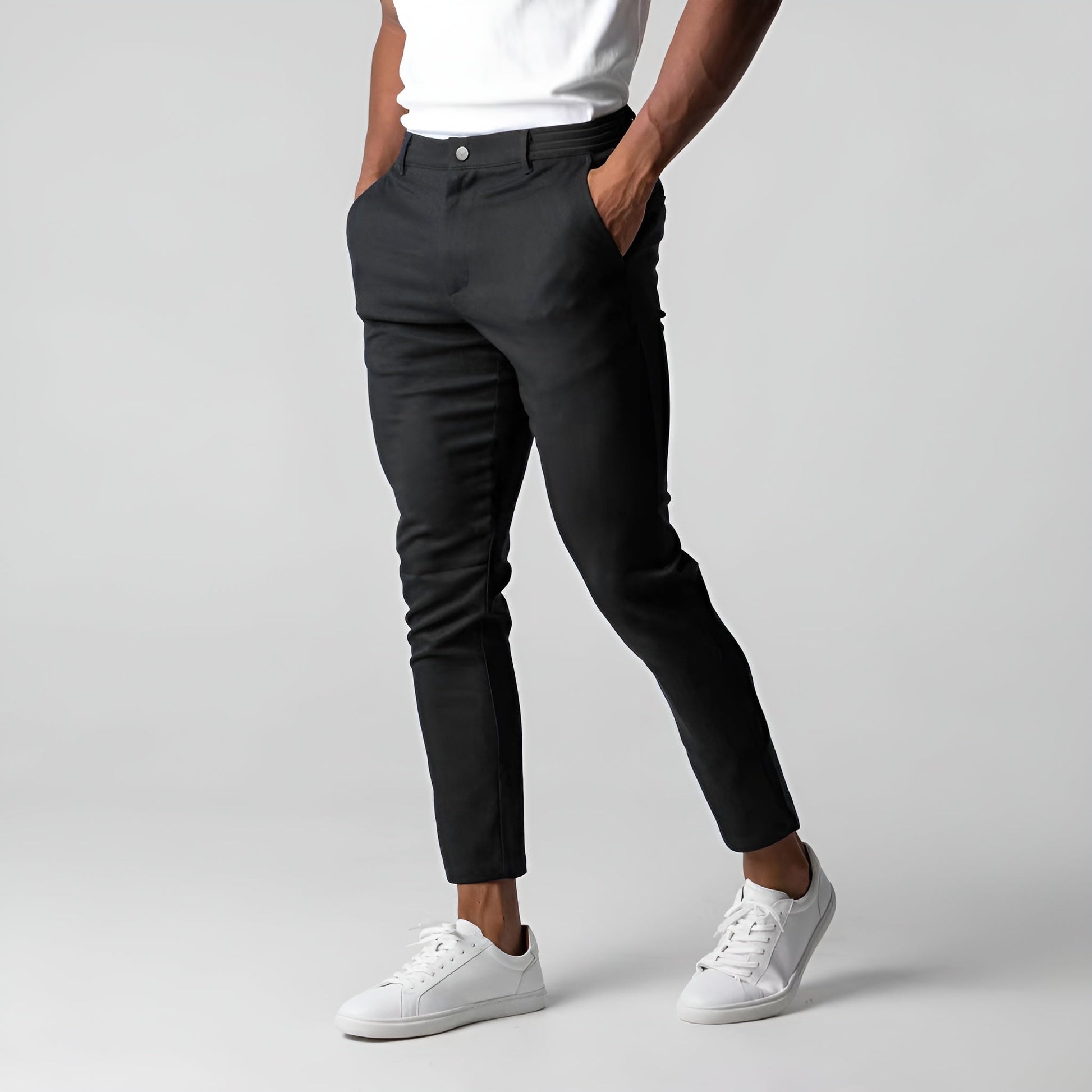 ROEL - ELEGANT ACTIVE STRETCH TROUSERS