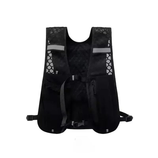 Running Vest with Water Bottle Holder, Reflective Details, and Mobile Pocket