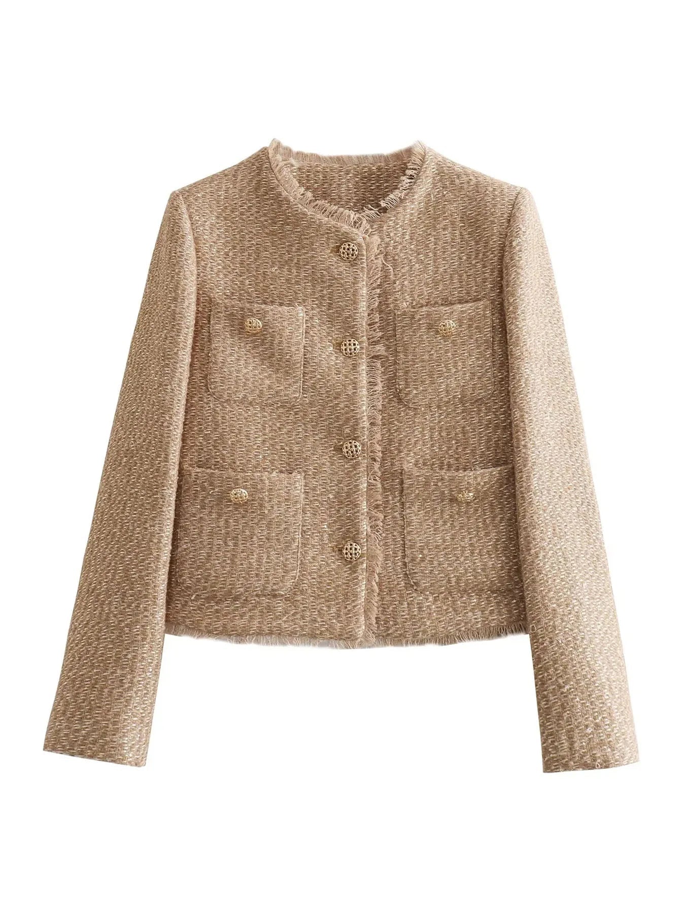 Sarah - Autumn Tweed Jacket