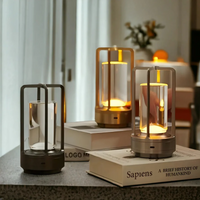 Skandynawska bezprzewodowa lampka stołowa LED - NordicaGlow