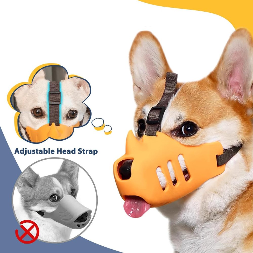 SecureGuard • Adjustable Dog Muzzle