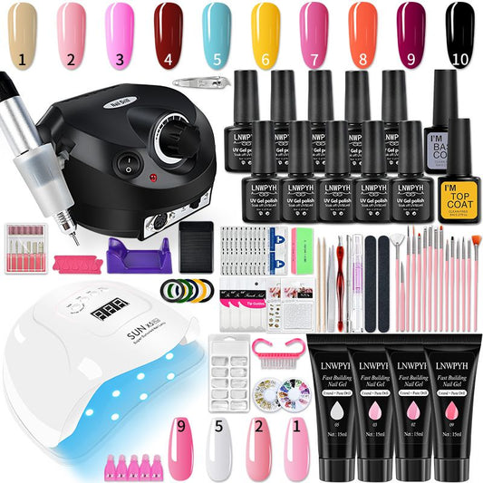 Semi-Permanent Nail Polish Kit