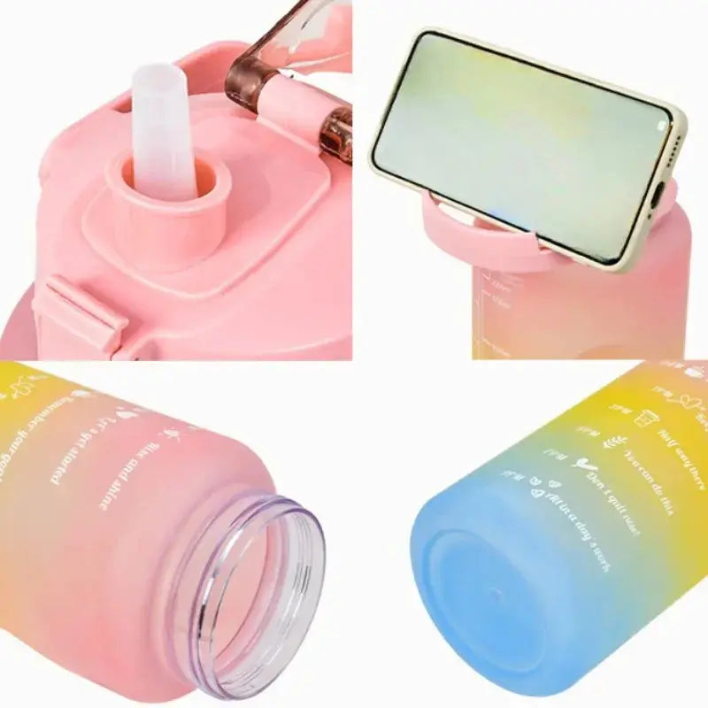 Set of 3 Motivational Water Bottles