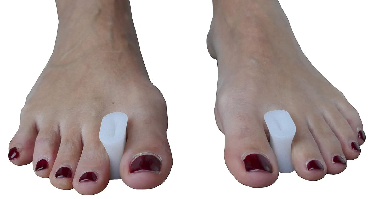 Silicone Hallux Valgus Toe Separator - Support & Relief (2 pcs)
