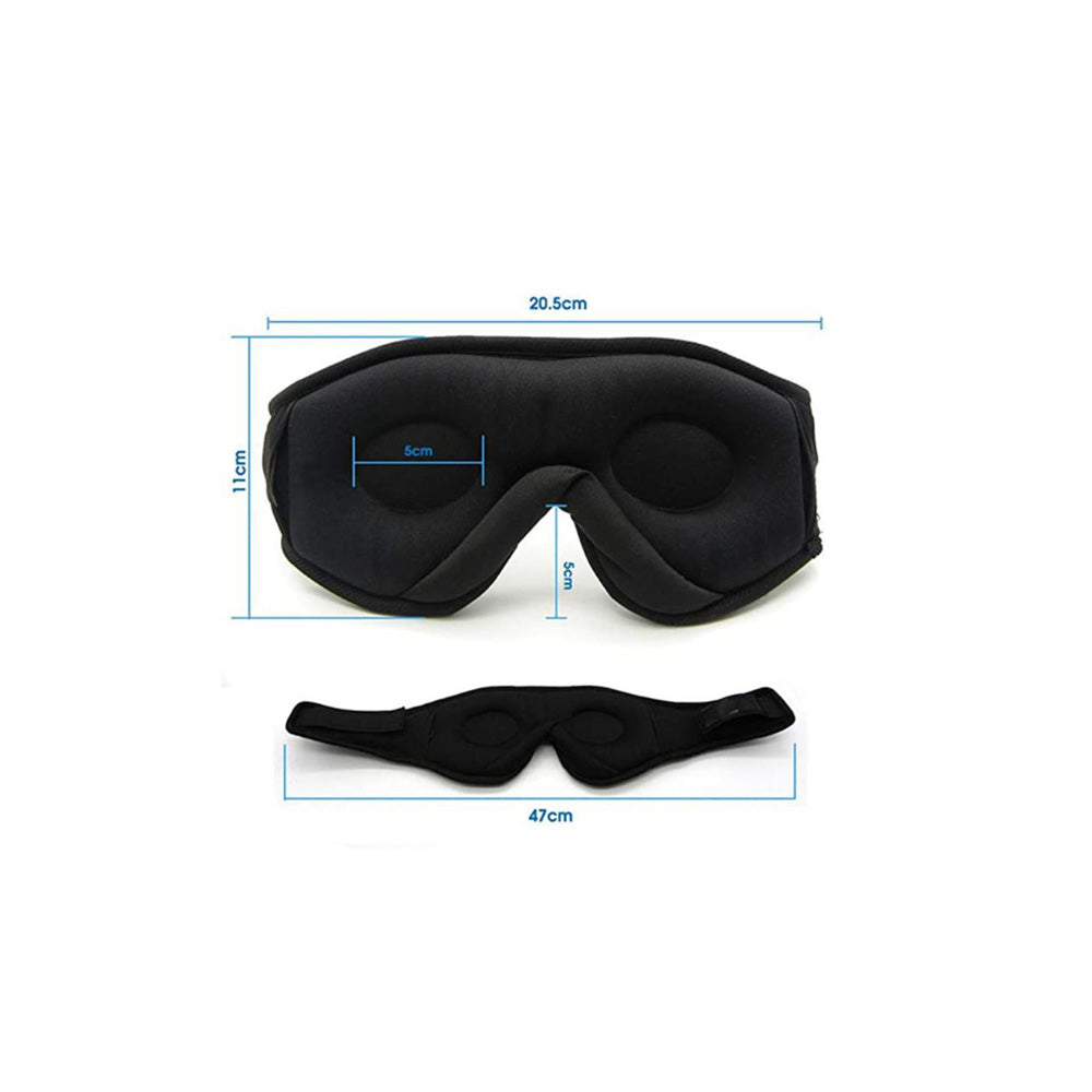 Sleep Mask with Headphones – Darkness & Relaxation