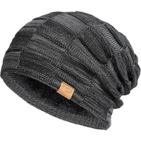 Luźna czapka beanie – ciepła dziana czapka zimowa - Luca