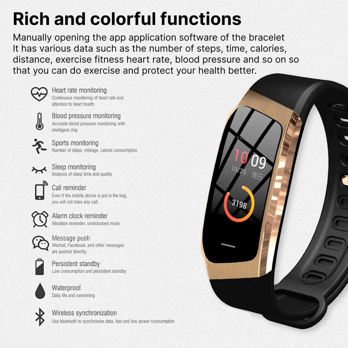 Smart Health Watch: Blood Pressure and Heart Rate Monitoring