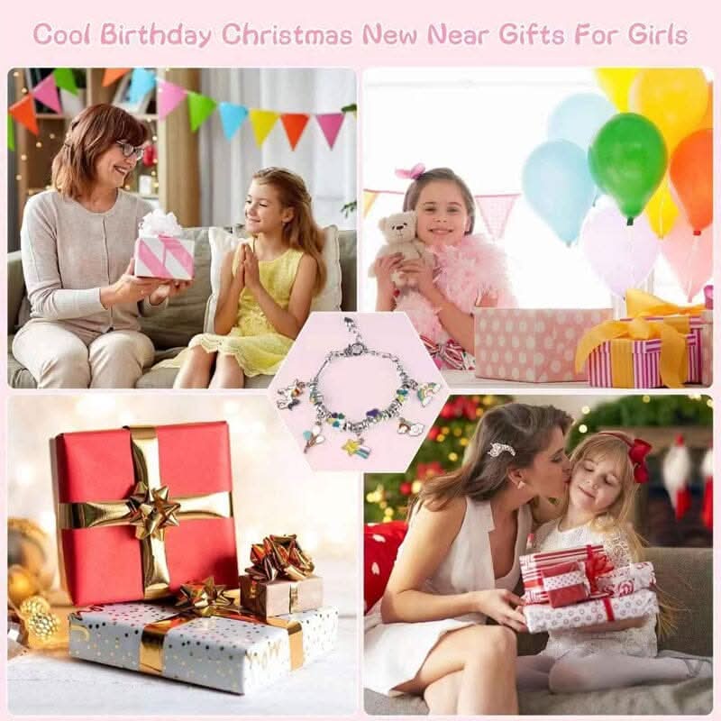 SPARKLINA – Creative Bracelet Craft Kit for Girls with Sparkling Charms