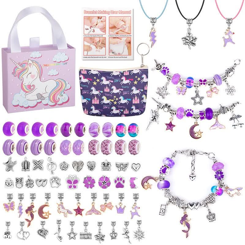 SPARKLINA – Creative Bracelet Craft Kit for Girls with Sparkling Charms