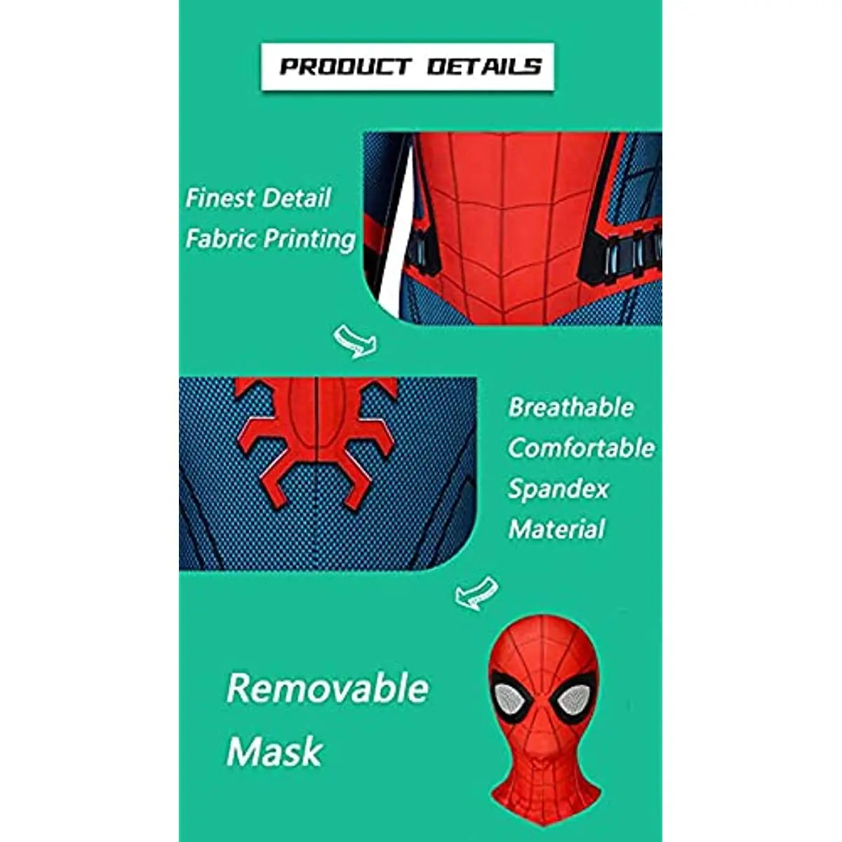 Spider-Man Costume - Children's Superhero Outfit