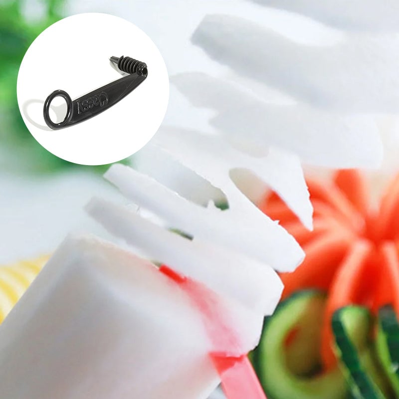 Spiral and V Tool Duo for Decorating