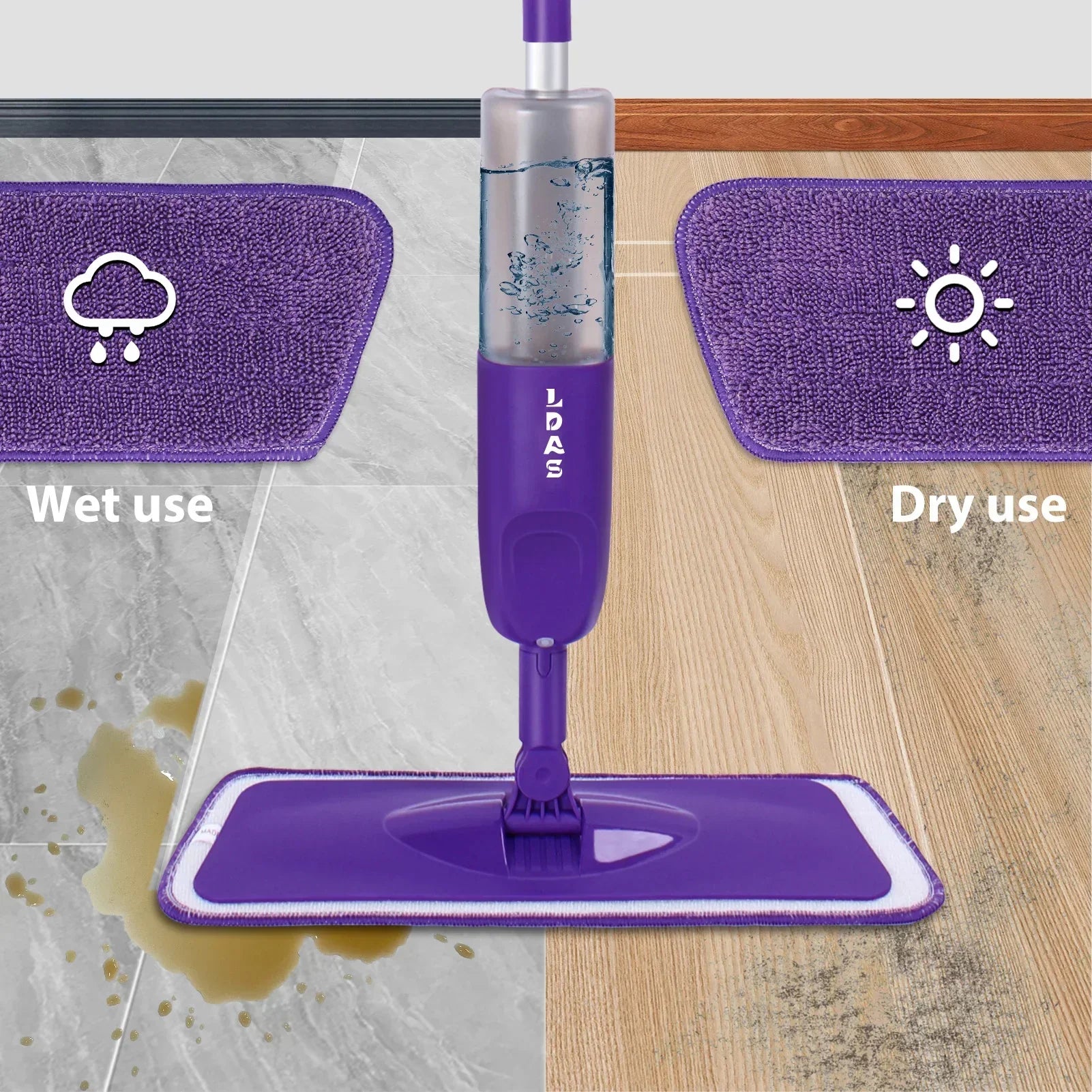 Spray Mop for the Kitchen (Tile and Wood)