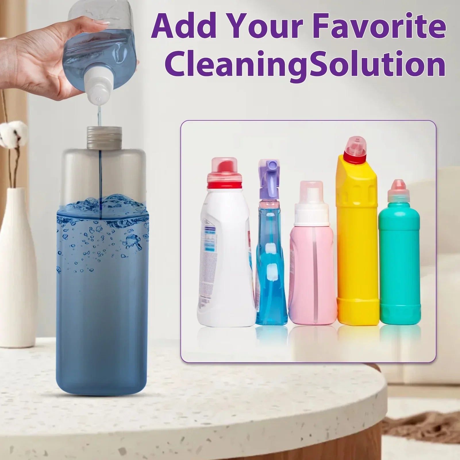 Spray Mop for the Kitchen (Tile and Wood)