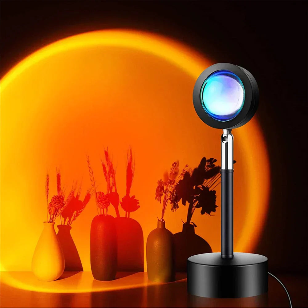 Sunset Lamp with 4 Colors - GlowSphere