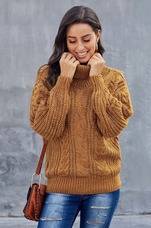 Sweter damski oversize na jesień i zimę