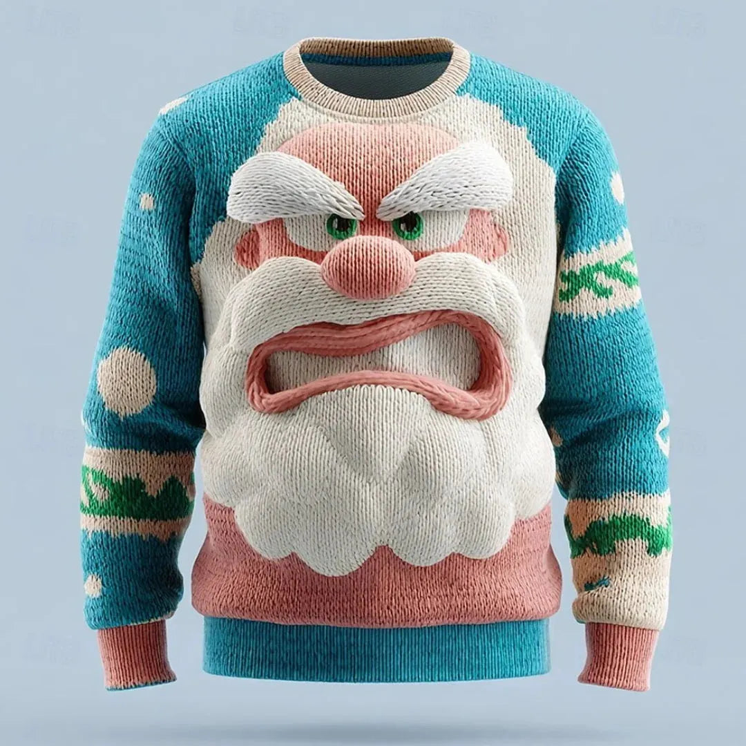 Sweter świąteczny unisex 3D