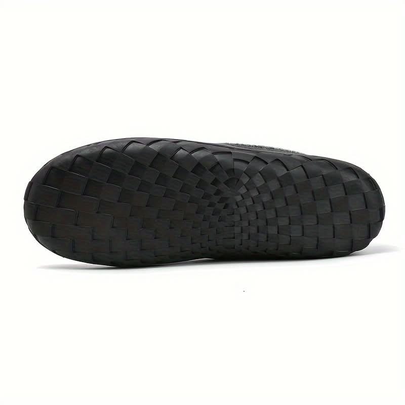 TERRAWOOL – Warm Men's Slip-On Shoes Made of Man-Made Wool
