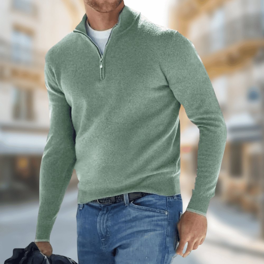 Theo - The comfortable, elegant jumper for autumn