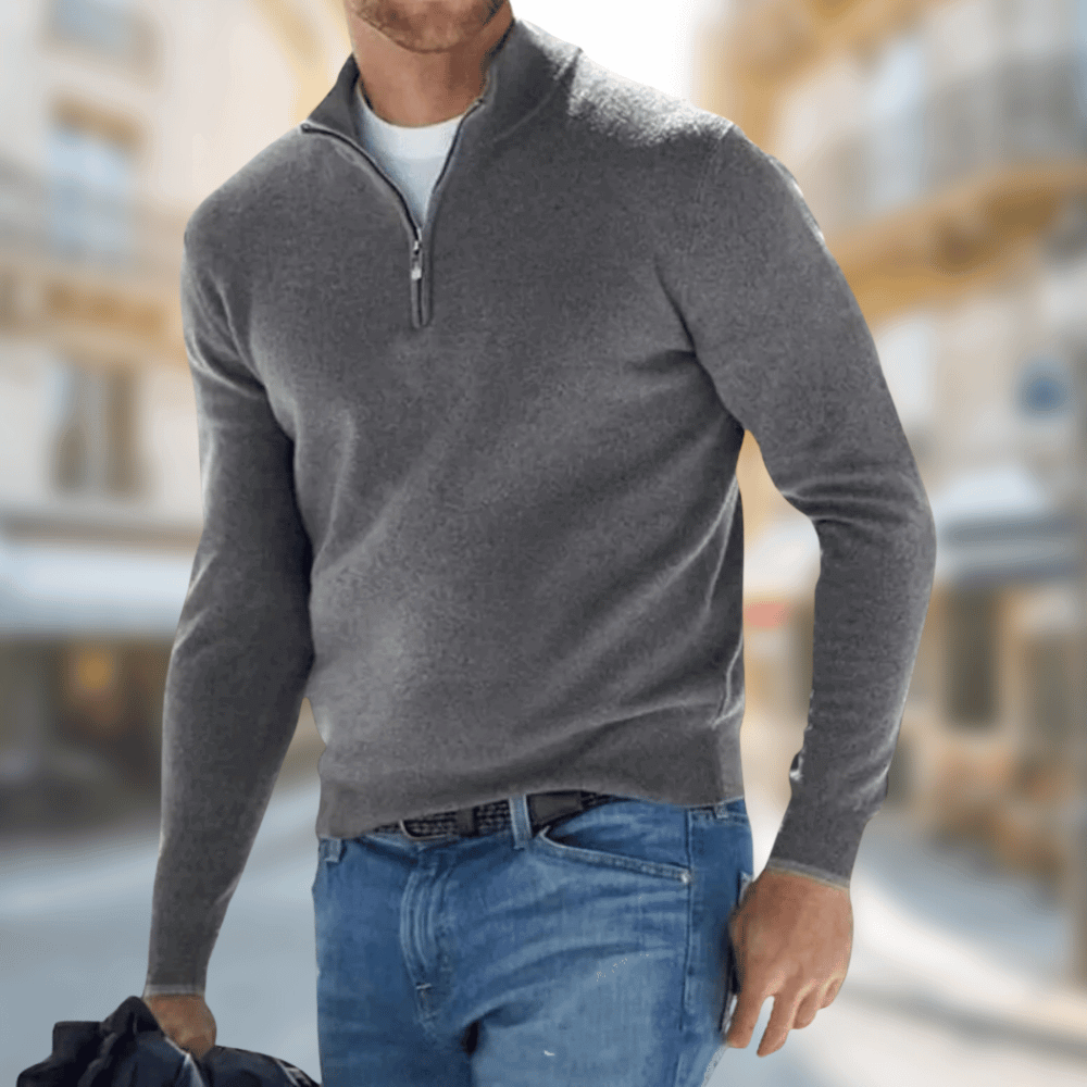 Theo - The comfortable, elegant jumper for autumn