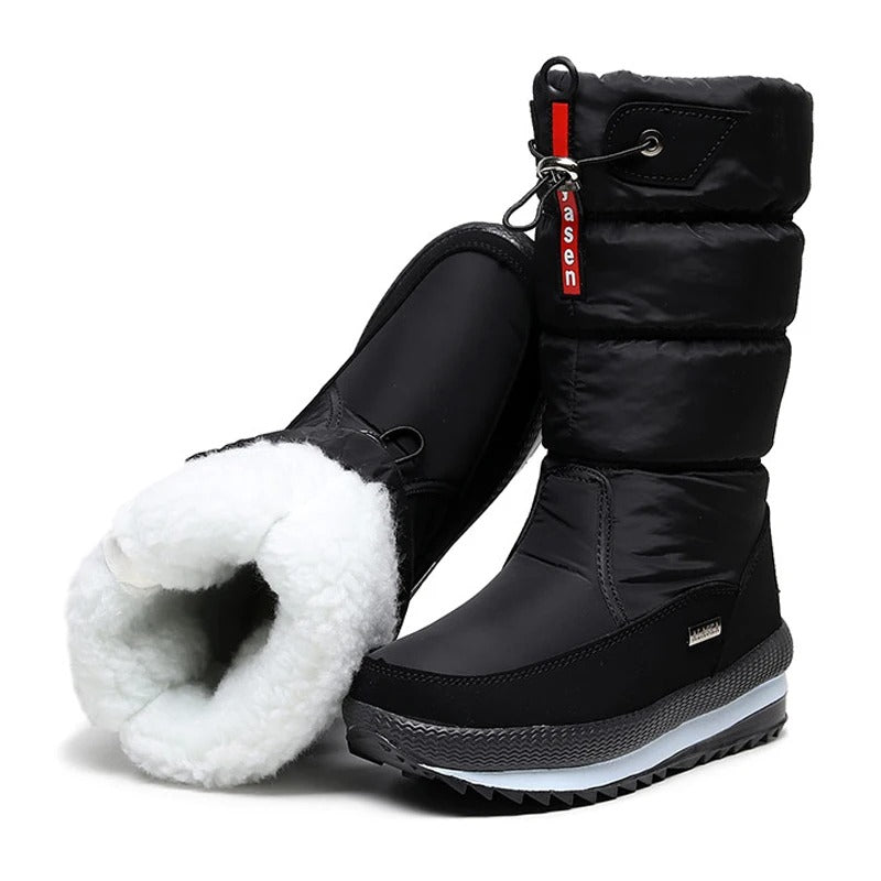 Thick Plush Winter Boots for Women