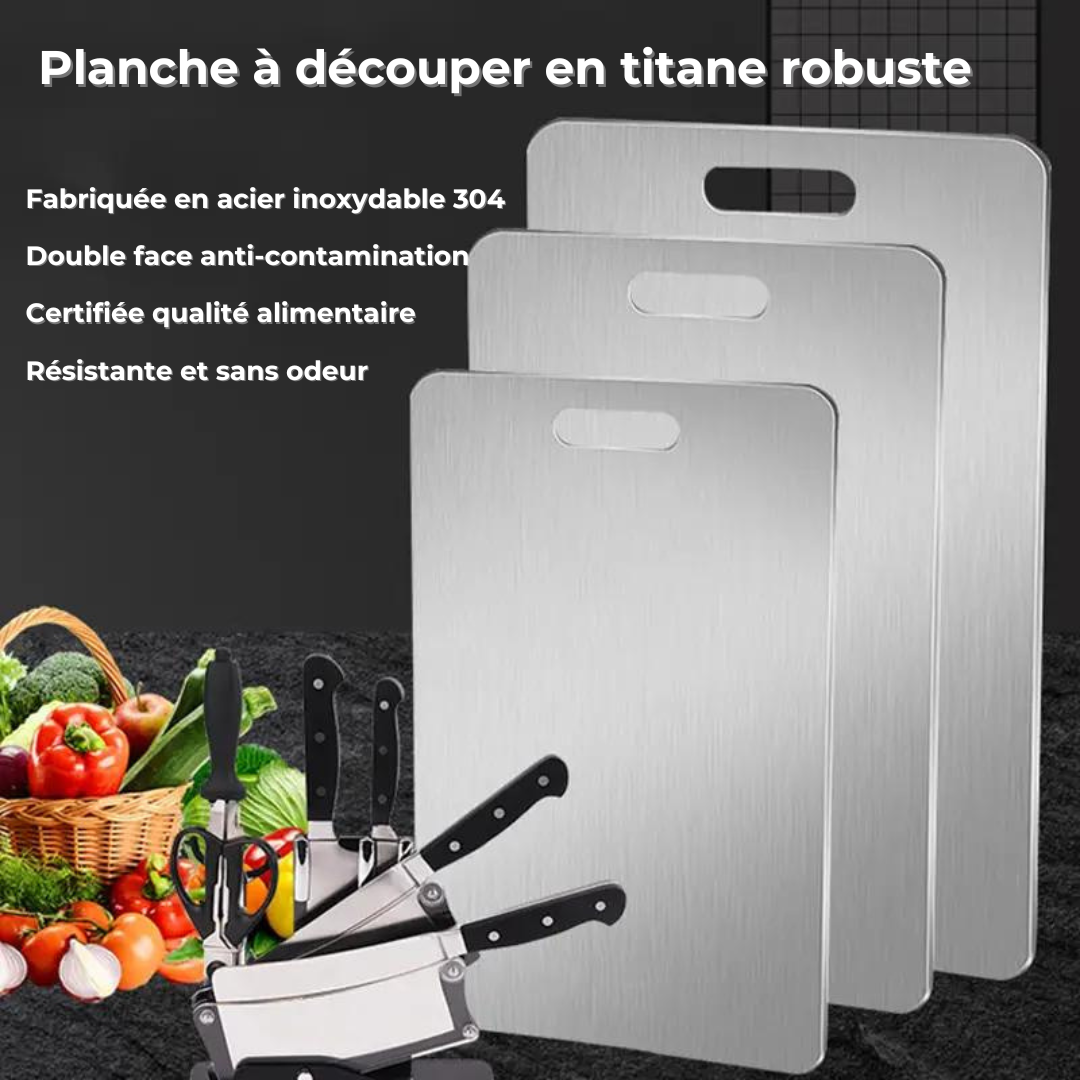 Titanium Cutting Board - For a Healthy and Safe Kitchen