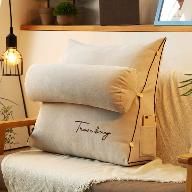 Triangular Back Support Cushion