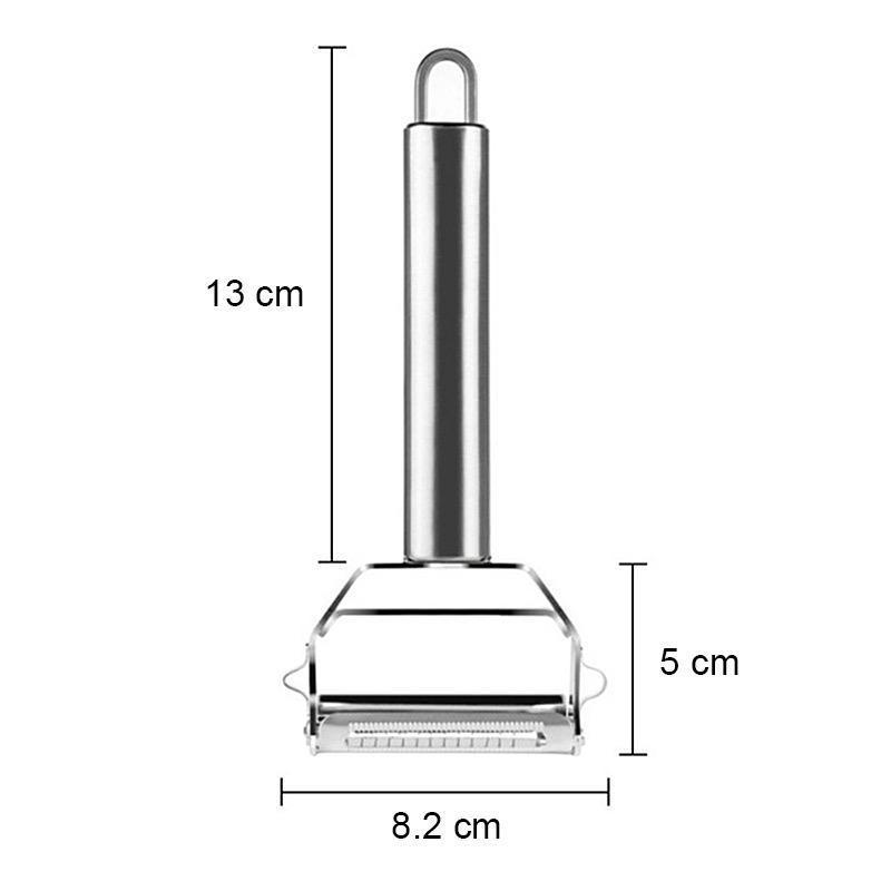 Ultra-Sharp Stainless Steel Multifunction Vegetable Peeler & Julienne Cutter