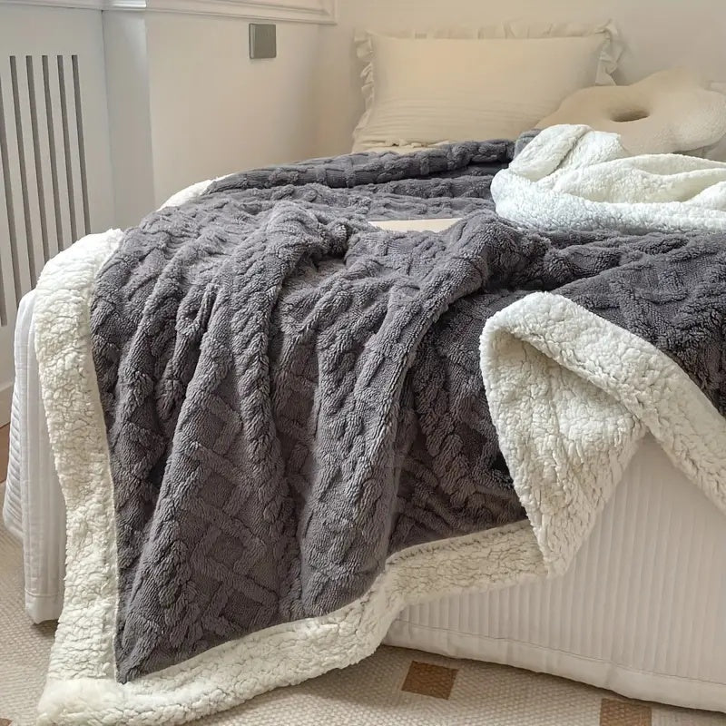 Ultra Soft Sherpa Blanket – Cozy, Warm, and Stylish Comfort