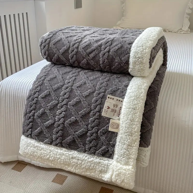 Ultra Soft Sherpa Blanket – Cozy, Warm, and Stylish Comfort