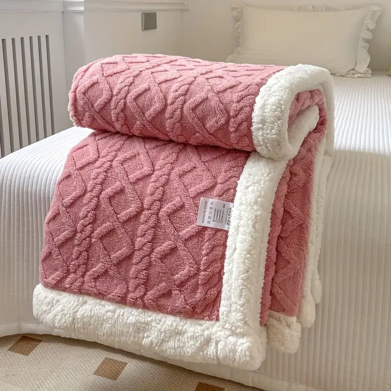 Ultra Soft Sherpa Blanket – Cozy, Warm, and Stylish Comfort