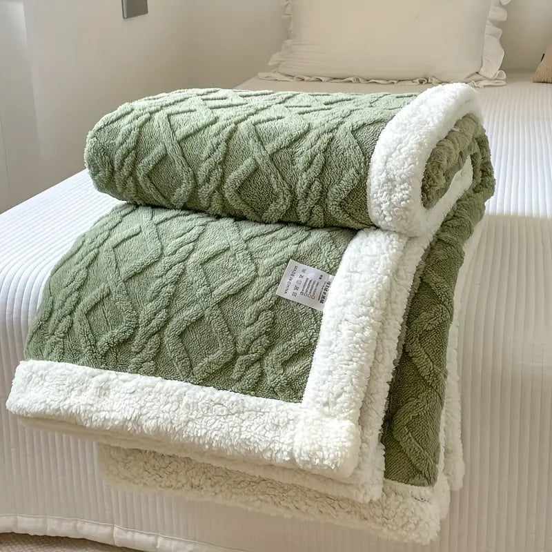 Ultra Soft Sherpa Blanket – Cozy, Warm, and Stylish Comfort