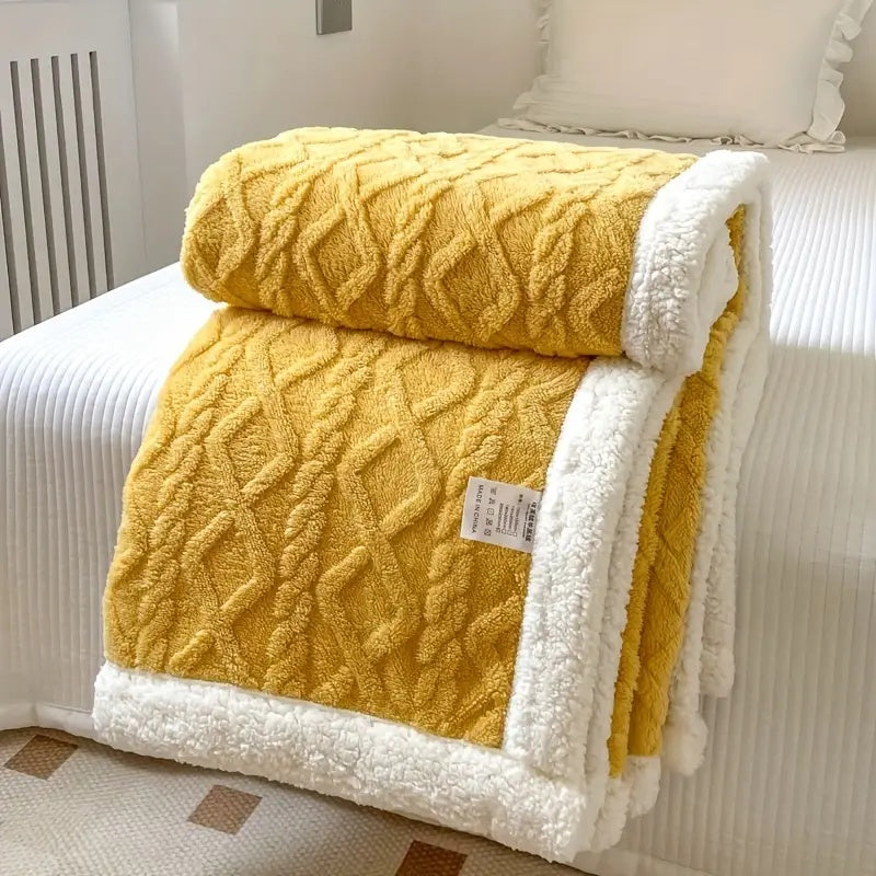 Ultra Soft Sherpa Blanket – Cozy, Warm, and Stylish Comfort
