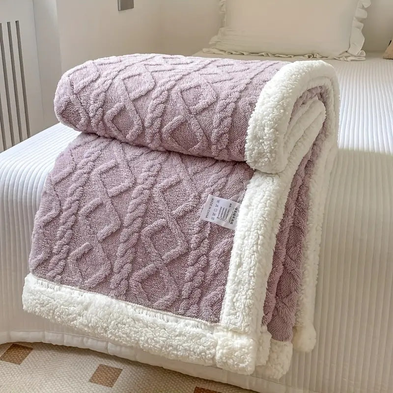 Ultra Soft Sherpa Blanket – Cozy, Warm, and Stylish Comfort