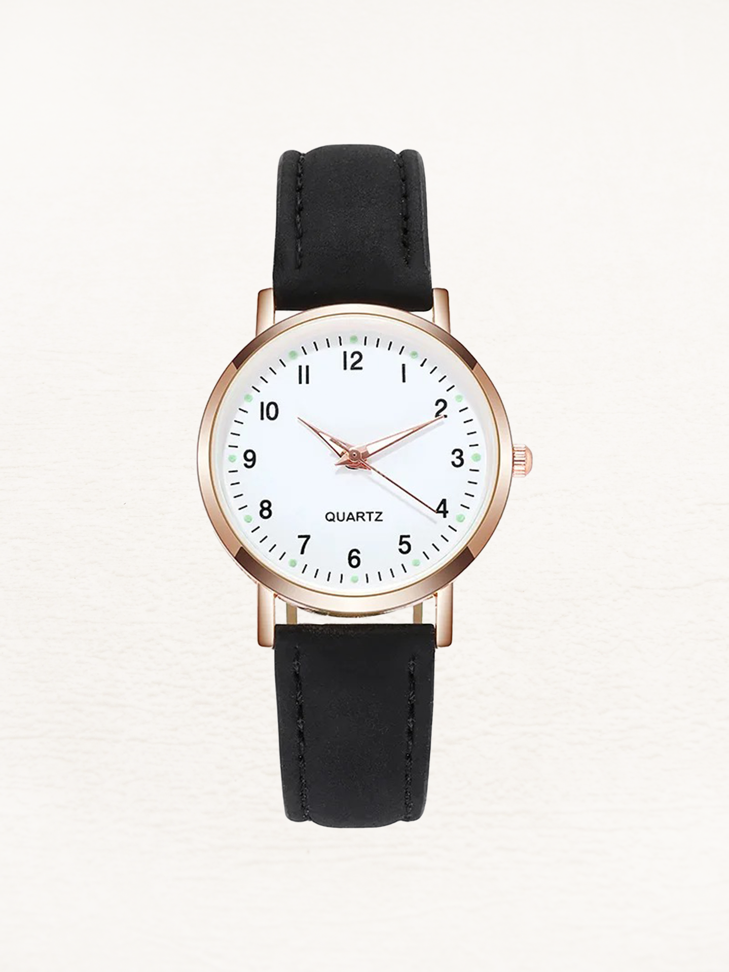 Valeria Leren Rose Gold Women's Watch