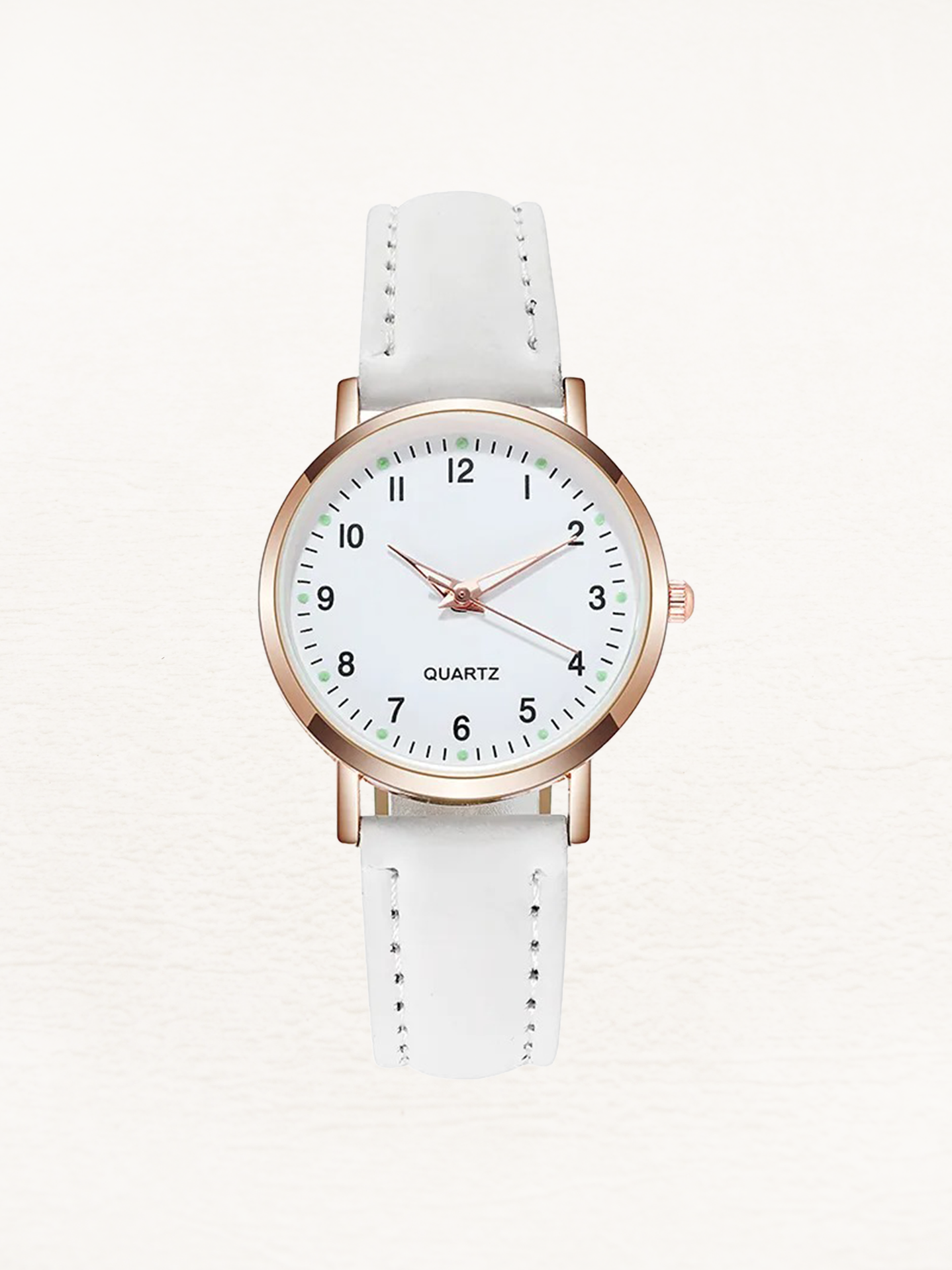 Valeria Leren Rose Gold Women's Watch