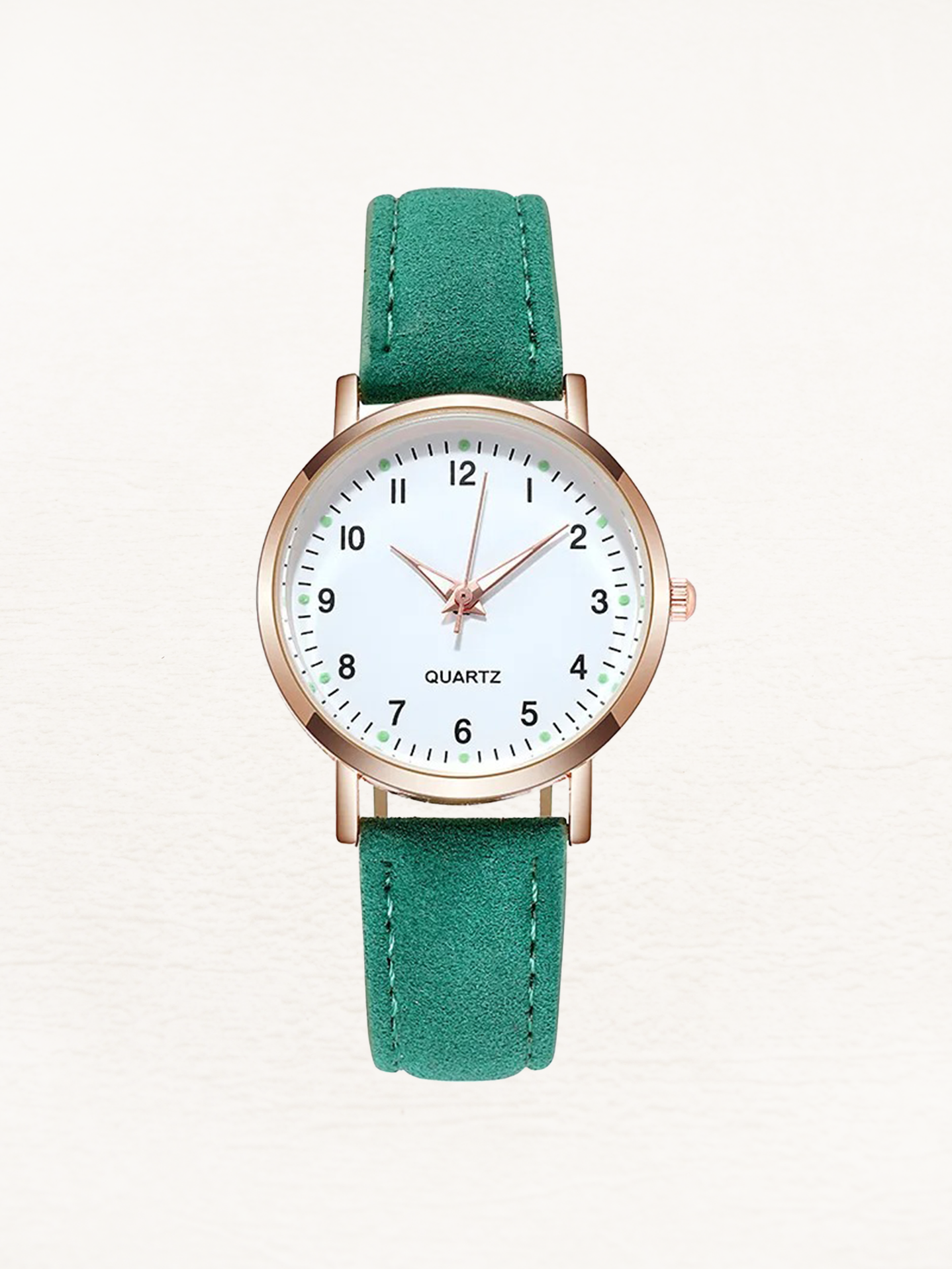 Valeria Leren Rose Gold Women's Watch